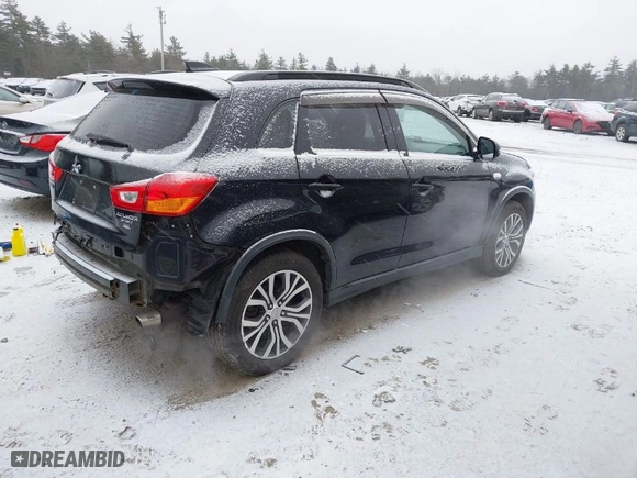 2018 Mitsubishi Outlander Sport SEL 2.4 with VIN JA4AR4AW9JZ026012, listed as a IAAI auction lot 41163120 with 127,166 mi miles. Bid and sale history available at carsss.com. Image 4.