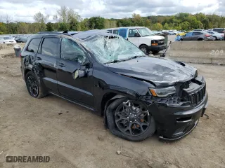 2021 Jeep Grand Cherokee Limited X with VIN 1C4RJFBT5MC630020, listed as a Copart auction lot 73528234 with 18,313 mi miles and Salvage Title. Bid and sale history available at carsss.com. Image 4.