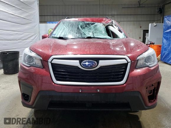 2019 Subaru Forester Premium with VIN JF2SKAGC5KH533864, listed as a Copart auction lot 55260995 with Not provided miles and Salvage title. Bid and sale history available at DreamBid. Image 5.