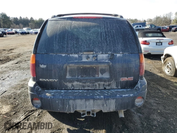 2007 GMC Envoy SLT with VIN 1GKDT13SX72264325, listed as a Copart auction lot 43347575 with 267,236 mi miles and Salvage Title. Bid and sale history available at carsss.com. Image 6.