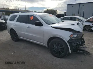 2018 Dodge Durango GT with VIN 1C4RDHDGXJC461093, listed as a Copart auction lot 46160905 with Not provided miles and Salvage title. Bid and sale history available at DreamBid. Image 4.