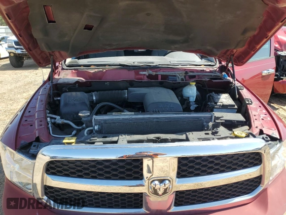 2013 Ram 1500 Tradesman with VIN 1C6RR6FG6DS594471, listed as a Copart auction lot 48345655 with 165,363 mi miles and Salvage title. Bid and sale history available at DreamBid. Image 11.