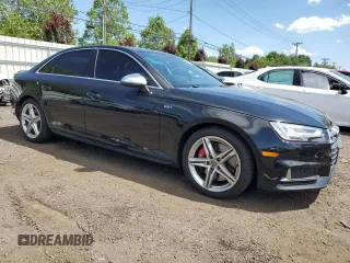 2018 Audi S4 Premium Plus with VIN WAUB4AF43JA148536, listed as a Copart auction lot 57553124 with 60,151 mi miles. Bid and sale history available at carsss.com. Image 4.