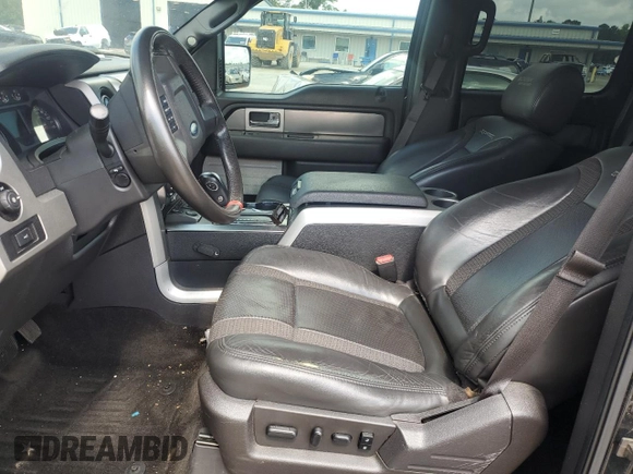 2014 Ford F-150 SVT Raptor with VIN 1FTFW1R60EFB24554, listed as a Copart auction lot 60259144 with 181,027 mi miles and Salvage Title. Bid and sale history available at carsss.com. Image 7.
