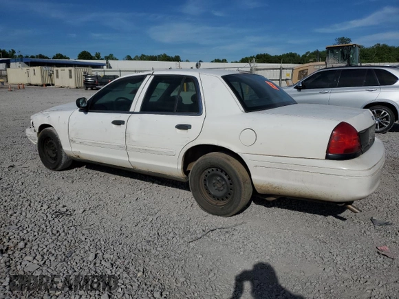 2001 Ford Crown Victoria Police Interceptor z VIN 2FAFP71W21X196551, wystawiony jako Copart lot #67838894 z przebiegiem 79 864 mil mil oraz Szkoda całkowita • Salvage title. Historia ofert i sprzedaży dostępna na DreamBid. Obrazek 2.