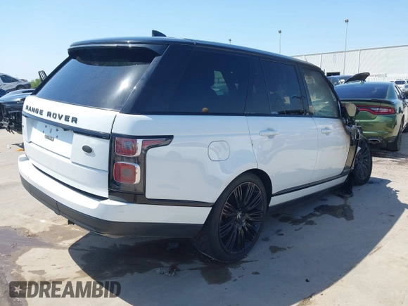 2018 Land Rover Range Rover with VIN SALGS2RE7JA392241, listed as a IAAI auction lot 42018907 with Not provided miles and . Bid and sale history available at DreamBid. Image 4.