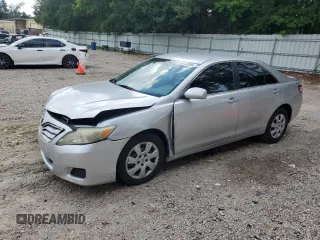 2011 Toyota Camry LE with VIN 4T1BF3EK0BU179134, listed as a Copart auction lot 60122595 with 186,238 mi miles and Salvage title. Bid and sale history available at DreamBid. Image 1.