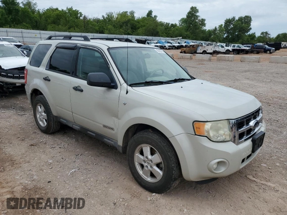 2008 Ford Escape XLT with VIN 1FMCU93198KD65296, listed as a Copart auction lot 62953705 with 153,167 mi miles and Clean title. Bid and sale history available at DreamBid. Image 4.