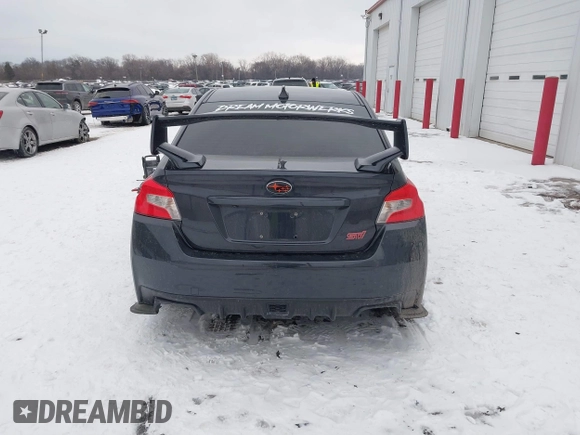 2015 Subaru WRX STI with VIN JF1VA2L60F9803514, listed as a IAAI auction lot 41591735 with 82,700 mi miles and . Bid and sale history available at DreamBid. Image 16.