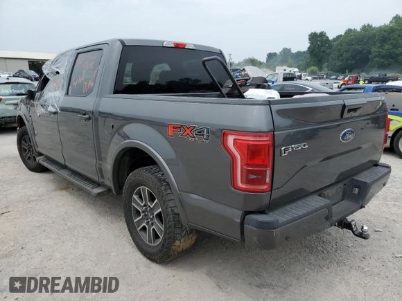 2015 Ford F-150 XLT with VIN 1FTEW1EG8FFA66642, listed as a Copart auction lot 57240043 with Not provided miles and Clean title. Bid and sale history available at DreamBid. Image 2.