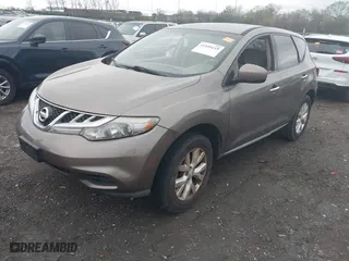 2013 Nissan Murano LE with VIN JN8AZ1MU6DW208193, listed as a IAAI auction lot 41959119 with 1 mi miles. Bid and sale history available at carsss.com. Image 2.