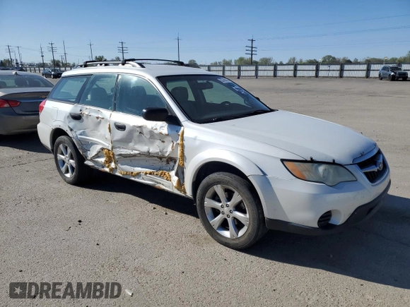 2009 Subaru Outback with VIN 4S4BP60C696342317, listed as a Copart auction lot 53745885 with 200,022 mi miles and Salvage title. Bid and sale history available at DreamBid. Image 4.