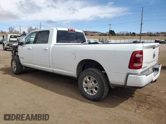 2024 Ram 3500 Laramie with VIN 3C63R3JLXRG218900, listed as a Copart auction lot 46498905 with 41,630 mi miles and Salvage Title. Bid and sale history available at carsss.com. Image 2.