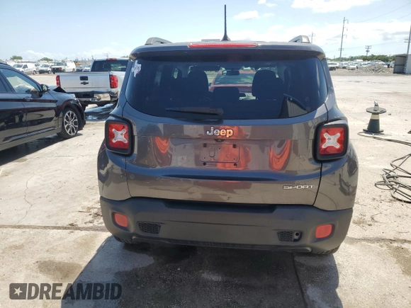 2017 Jeep Renegade Sport with VIN ZACCJAAB9HPF61383, listed as a Copart auction lot 54016175 with 87,598 mi miles and Clean title. Bid and sale history available at DreamBid. Image 6.