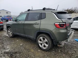 2018 Jeep Compass Latitude with VIN 3C4NJDBB6JT147355, listed as a Copart auction lot 43694585 with 105,230 mi miles and Salvage Title. Bid and sale history available at carsss.com. Image 2.