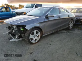 2016 Mercedes-Benz CLA 250 with VIN WDDSJ4EB5GN356955, listed as a Copart auction lot 79602133 with 62,215 mi miles and . Bid and sale history available at DreamBid. Image 1.