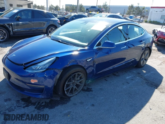 2019 Tesla Model 3 Mid Range with VIN 5YJ3E1EA8KF436086, listed as a IAAI auction lot 41682093 with 70,332 mi miles and . Bid and sale history available at DreamBid. Image 17.