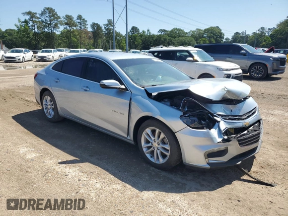 2017 Chevrolet Malibu LT with VIN 1G1ZE5STXHF179517, listed as a Copart auction lot 56398575 with Not Provided miles and Salvage Title. Bid and sale history available at DreamBid. Image 4.