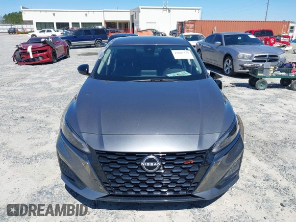 2025 Nissan Altima SR with VIN 1N4BL4CV1SN308241, listed as a IAAI auction lot 41807739 with 13,927 mi miles and . Bid and sale history available at DreamBid. Image 12.