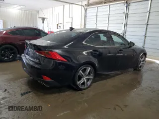 2020 Lexus IS 300 with VIN JTHDA1D2XL5107157, listed as a Copart auction lot 80091224 with 64,545 mi miles and Salvage title. Bid and sale history available at DreamBid. Image 3.