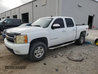 2007 Chevrolet Silverado 1500 LTZ with VIN 2GCEK13M971550199, listed as a Copart auction lot 54595125 with 191,771 mi miles and Salvage Title. Bid and sale history available at carsss.com. Image 1.