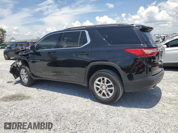 2021 Chevrolet Traverse LT Cloth with VIN 1GNERGKW3MJ184539, listed as a Copart auction lot 60527025 with 117,364 mi miles and Non repairable. Bid and sale history available at DreamBid. Image 2.