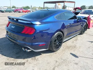 2018 Ford Mustang GT with VIN 1FA6P8CFXJ5166072, listed as a IAAI auction lot 42035790 with 46,806 mi miles and . Bid and sale history available at DreamBid. Image 4.