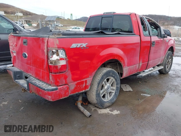 2008 Ford F-150 XL with VIN 1FTRF14W88KD96446, listed as a IAAI auction lot 41465715 with 174,284 mi miles. Bid and sale history available at carsss.com. Image 4.