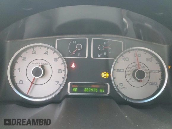 2008 Ford Taurus Limited with VIN 1FAHP25W68G160741, listed as a Copart auction lot 50693785 with 367,975 mi miles and Salvage Title. Bid and sale history available at DreamBid. Image 9.