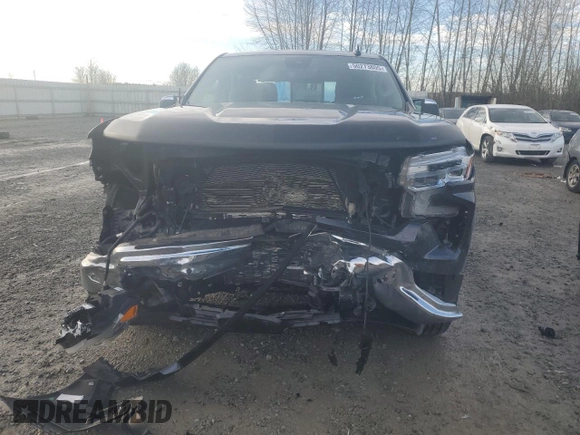 2023 Chevrolet Silverado 1500 LTZ with VIN 1GCUDGE82PZ300156, listed as a Copart auction lot 50273805 with 20,258 mi miles and Salvage Title. Bid and sale history available at carsss.com. Image 5.