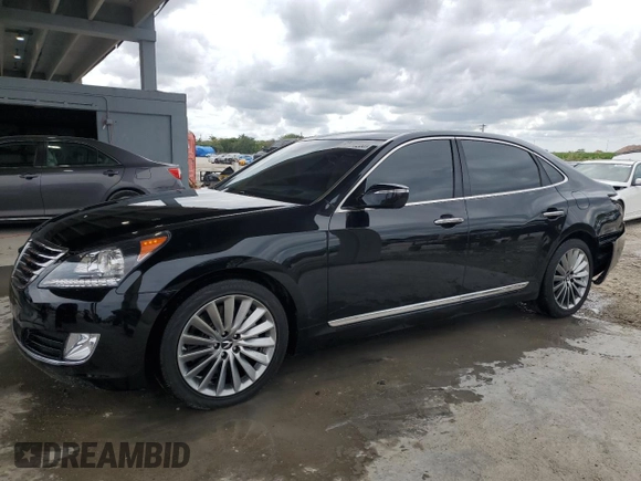 2016 Hyundai Equus Ultimate with VIN KMHGH4JH6GU104963, listed as a Copart auction lot 52130255 with 93,706 mi miles and Salvage Title. Bid and sale history available at DreamBid. Image 1.