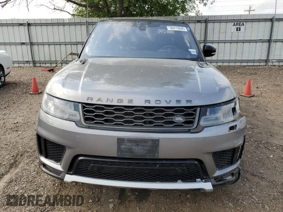 2021 Land Rover Range Rover Sport HSE Silver Edition with VIN SALWR2SU4MA749615, listed as a Copart auction lot 50415645 with 76,370 mi miles and Salvage title. Bid and sale history available at DreamBid. Image 5.