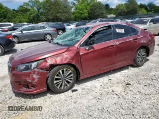 2019 Subaru Legacy Premium with VIN 4S3BNAF6XK3016235, listed as a Copart auction lot 58318305 with 76,208 mi miles and Salvage title. Bid and sale history available at DreamBid. Image 1.