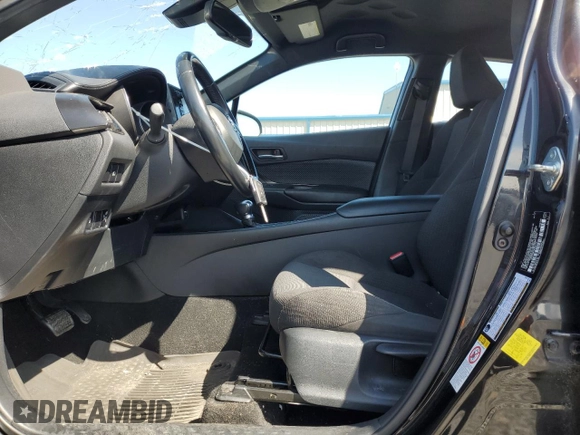 2018 Toyota C-HR XLE with VIN NMTKHMBX6JR054578, listed as a Copart auction lot 52027485 with 82,736 mi miles and Salvage Title. Bid and sale history available at DreamBid. Image 7.