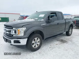 2020 Ford F-150 XL with VIN 1FTEX1EP5LKE45629, listed as a IAAI auction lot 41573611 with 90,664 mi miles. Bid and sale history available at carsss.com. Image 2.