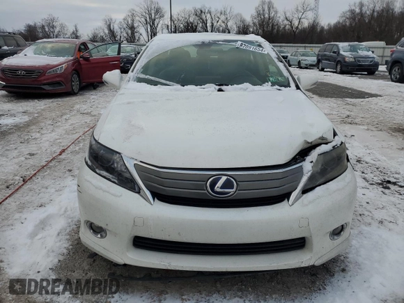 2010 Lexus HS 250h with VIN JTHBB1BA5A2018075, listed as a Copart auction lot 87091654 with 137,579 mi miles and Salvage Title. Bid and sale history available at DreamBid. Image 5.