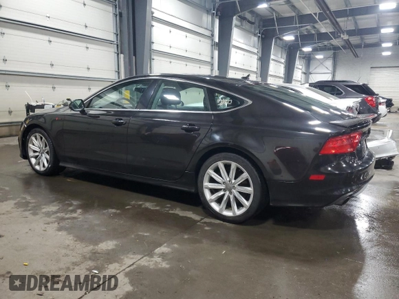 2013 Audi A7 Prestige with VIN WAU2GAFC0DN154192, listed as a Copart auction lot 52795815 with 114,947 mi miles and Salvage title. Bid and sale history available at DreamBid. Image 2.