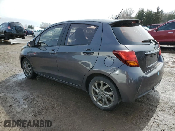 2015 Toyota Yaris L with VIN VNKKTUD38FA028182, listed as a Copart auction lot 51287005 with 179,215 mi miles and Clean Title. Bid and sale history available at DreamBid. Image 2.