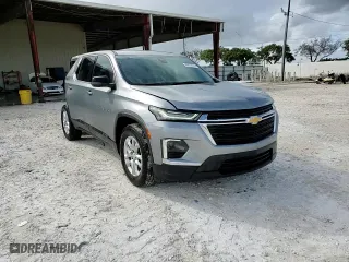 2023 Chevrolet Traverse LS with VIN 1GNERFKW0PJ115841, listed as a Copart auction lot 85072174 with 15,574 mi miles and Non Repairable. Bid and sale history available at carsss.com. Image 14.