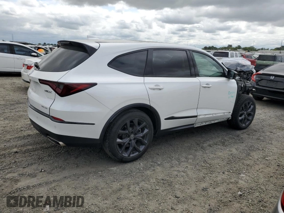2023 Acura MDX w/A-Spec Package с VIN 5J8YE1H09PL001351, выставлен на аукционе Copart как лот 53313525 с пробегом 42 130 миль миль и Списание • Salvage title. История ставок и продаж доступна на DreamBid. Изображение 3.