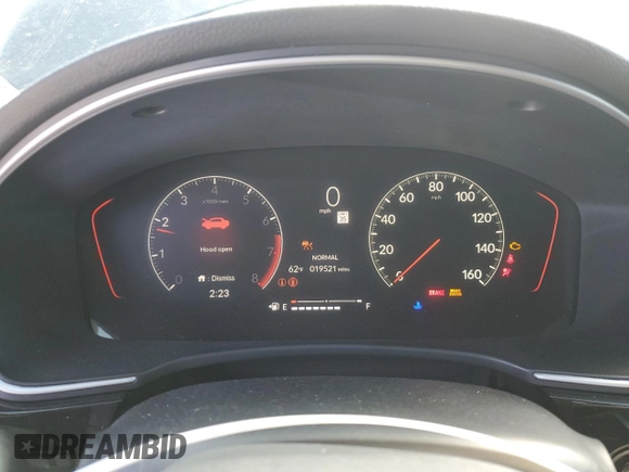 2023 Honda Civic Si z VIN 2HGFE1E58PH470483, wystawiony jako Copart lot #50956965 z przebiegiem 19 521 mil mil oraz Szkoda całkowita • Salvage title. Historia ofert i sprzedaży dostępna na DreamBid. Obrazek 9.