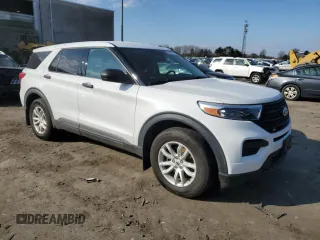 2020 Ford Explorer with VIN 1FMSK8BH9LGC66998, listed as a Copart auction lot 43738485 with 91,879 mi miles and Clean Title. Bid and sale history available at carsss.com. Image 4.