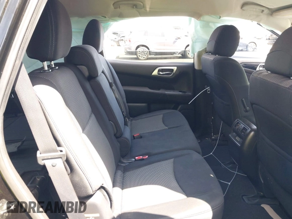 2017 Nissan Pathfinder S with VIN 5N1DR2MN1HC676522, listed as a IAAI auction lot 41949360 with 95,347 mi miles and . Bid and sale history available at DreamBid. Image 8.