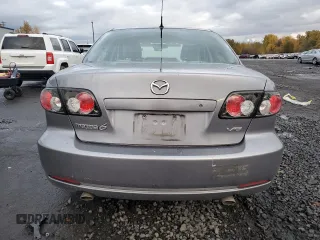 2007 Mazda 6 S Sport VE with VIN 1YVHP80D575M13667, listed as a Copart auction lot 80894484 with 188,180 mi miles and Salvage Title. Bid and sale history available at DreamBid. Image 6.