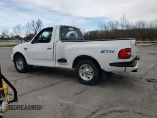 1998 Ford F-150 with VIN 1FTZF0768WKB35711, listed as a Copart auction lot 50441605 with 165,604 mi miles and Salvage title. Bid and sale history available at DreamBid. Image 2.