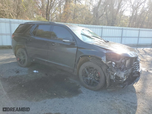 2023 Chevrolet Traverse Premier with VIN 1GNERKKWXPJ147687, listed as a Copart auction lot 86810824 with 35,020 mi miles and Salvage Title. Bid and sale history available at carsss.com. Image 4.