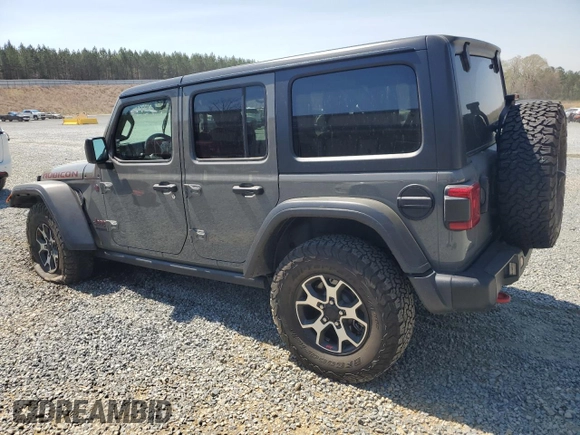 2021 Jeep Wrangler Unlimited Rubicon с VIN 1C4HJXFG0MW606057, выставлен на аукционе Copart как лот 51122355 с пробегом 30 804 миль миль и Списание • Salvage title. История ставок и продаж доступна на DreamBid. Изображение 2.