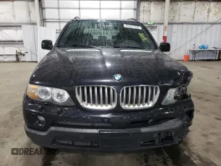 2006 BMW X5 4.4i with VIN 5UXFB53526LV29173, listed as a Copart auction lot 47077754 with 182,050 mi miles and Salvage Title. Bid and sale history available at carsss.com. Image 5.