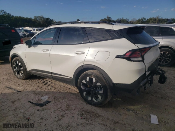 2023 Kia Sportage Plug-In Hybrid X-Line Prestige with VIN KNDPZDAH2P7107911, listed as a Copart auction lot 84177614 with 6,301 mi miles and Salvage Title. Bid and sale history available at carsss.com. Image 2.