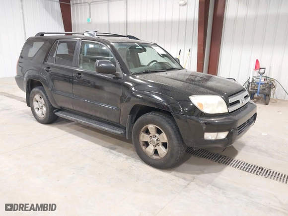 2005 Toyota 4Runner SR5 with VIN JTEBU14R258030830, listed as a IAAI auction lot 41550045 with 269,026 mi miles. Bid and sale history available at carsss.com. Image 1.